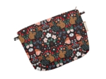 Tiny coton clutch bag casse noisette