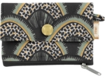 zipper pouch card purse forêt de plumes
