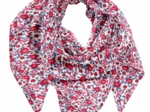 Pom pom scarf rouge corolle