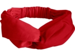 crossed headband red