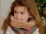 Children fur scarf snood ballet merveilleux