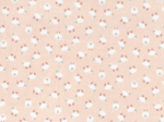 Cotton fabric pink sheep