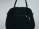 Bowling bag  black large corduroy