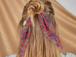 Short tail scrunchie calypso