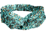 crossed headband jade panther