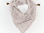 Small pom pom scarf rêve de jasmin