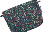 Tiny coton clutch bag  tulipes