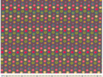 Jersey fabric grey multiflower
