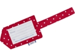 Luggage Tag red spots