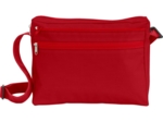 Base of satchel bag red