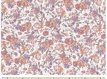 Cotton fabric ex2233 orange pink dahlia