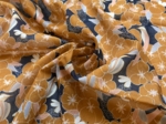Cotton veil fabric coton d'or