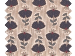 1 m fabric coupon ex2579 navy ochre shanti