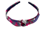 bow headband fuchsia poppy