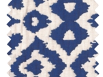 Jacquard fabric bleu
