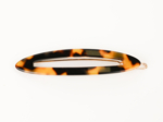 Side Oval Hair Clip leopard