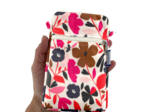 Quilted phone pocket champ floral
