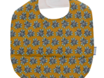 Coated fabric bib aniseed star