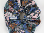 Large Piping Scrunchie monet lilas