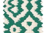 Fabric jacquard vert