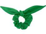 Bunny ear Scrunchie bright green