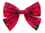 Bow tie hair slide féérie fuchsia