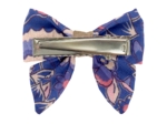 Mini bow tie clip lavandula
