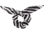 Bunny ear Scrunchie zèbre