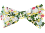 Ribbon bow hair slide menthol berry