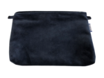 Coton clutch bag navy velvet