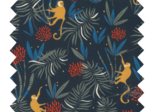 Cotton fabric jungle party