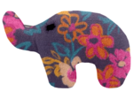 Elephant clip hippie fleurie