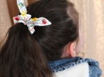 Bunny ear Scrunchie soda pop
