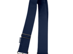 Wide shoulder strap navy blue