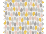 Cotton fabric pastel drops