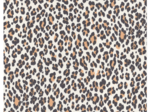 1 m fabric coupon leopard