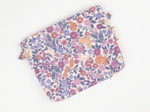 Tiny coton clutch bag comptine enchantée rose