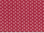 Coupon tissu 50 cm cosmo rouge ex1009