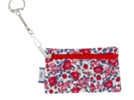 Keyring  wallet rouge corolle