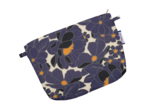 Tiny coton clutch bag pensées marines