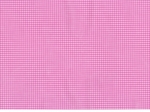 Coated fabric fuschia gingham
