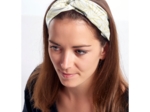 crossed headband ramage gold