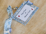 Badge Holder toile de biche