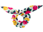Bunny ear Scrunchie agrumes pop