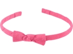 Thin headband glittery pink