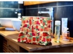 Cosmetic bag with flap medina