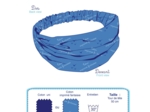 Headscarf headband- child size lurex terracotta gauze