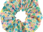 Scrunchie pâquerette vintage
