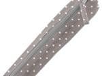 Mini pencil case light grey spots