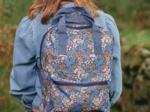 Gaby small backpack monet lilas